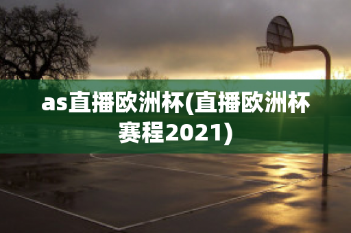 as直播欧洲杯(直播欧洲杯赛程2021)