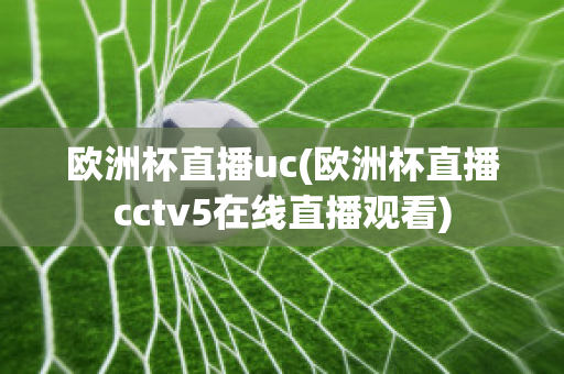 欧洲杯直播uc(欧洲杯直播cctv5在线直播观看)