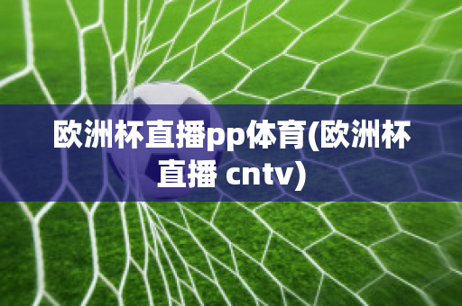 欧洲杯直播pp体育(欧洲杯直播 cntv)