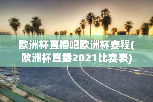 欧洲杯直播吧欧洲杯赛程(欧洲杯直播2021比赛表)