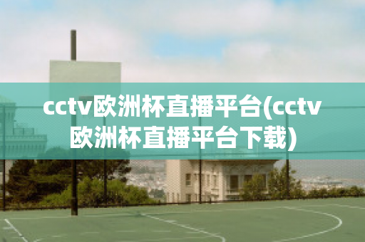 cctv欧洲杯直播平台(cctv欧洲杯直播平台下载)