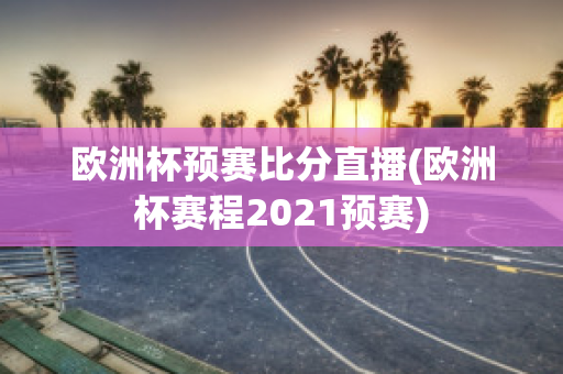 欧洲杯预赛比分直播(欧洲杯赛程2021预赛)