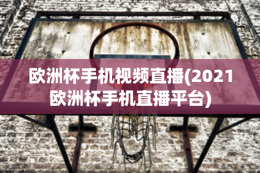 欧洲杯手机视频直播(2021欧洲杯手机直播平台)