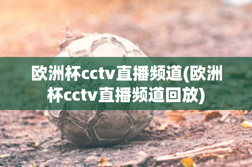 欧洲杯cctv直播频道(欧洲杯cctv直播频道回放)