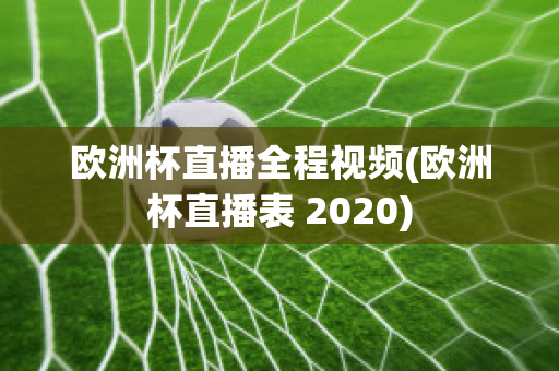 欧洲杯直播全程视频(欧洲杯直播表 2020)