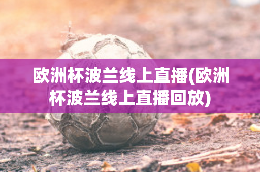 欧洲杯波兰线上直播(欧洲杯波兰线上直播回放)