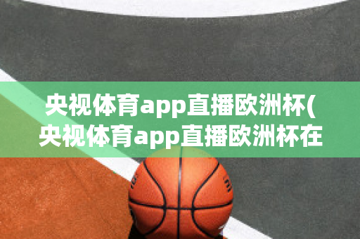 央视体育app直播欧洲杯(央视体育app直播欧洲杯在哪看)