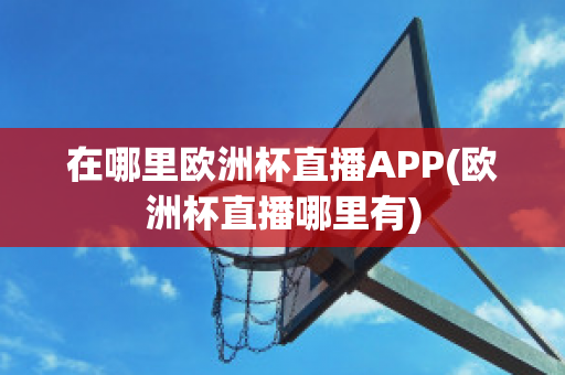 在哪里欧洲杯直播APP(欧洲杯直播哪里有)