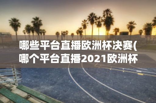 哪些平台直播欧洲杯决赛(哪个平台直播2021欧洲杯)