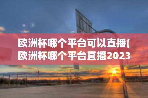 欧洲杯哪个平台可以直播(欧洲杯哪个平台直播2023)