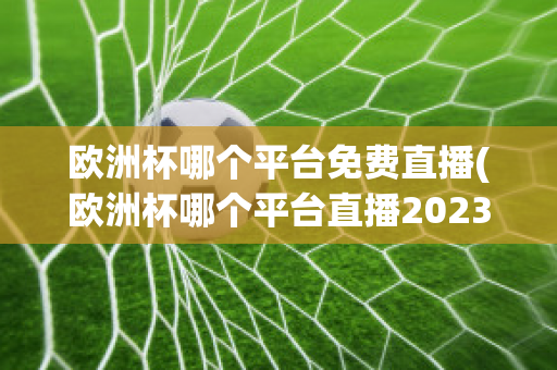 欧洲杯哪个平台免费直播(欧洲杯哪个平台直播2023)