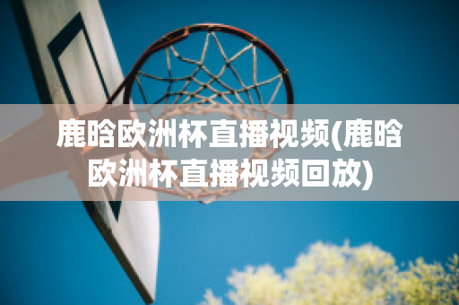 鹿晗欧洲杯直播视频(鹿晗欧洲杯直播视频回放)