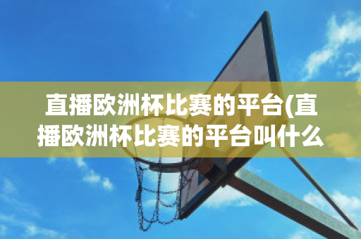 直播欧洲杯比赛的平台(直播欧洲杯比赛的平台叫什么)