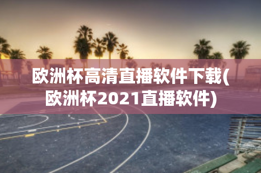 欧洲杯高清直播软件下载(欧洲杯2021直播软件)