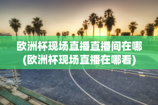 欧洲杯现场直播直播间在哪(欧洲杯现场直播在哪看)