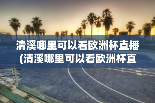 清溪哪里可以看欧洲杯直播(清溪哪里可以看欧洲杯直播视频)