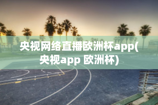 央视网络直播欧洲杯app(央视app 欧洲杯)