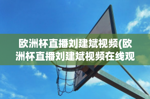 欧洲杯直播刘建斌视频(欧洲杯直播刘建斌视频在线观看)