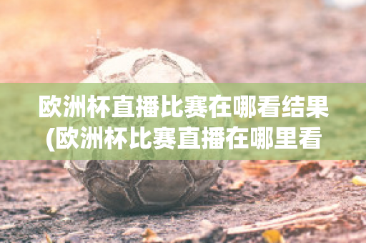 欧洲杯直播比赛在哪看结果(欧洲杯比赛直播在哪里看)