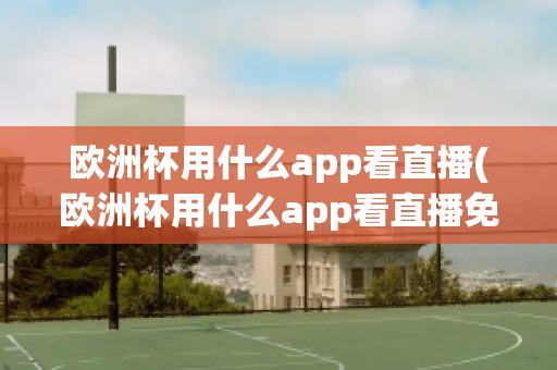 欧洲杯用什么app看直播(欧洲杯用什么app看直播免费)