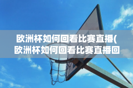 欧洲杯如何回看比赛直播(欧洲杯如何回看比赛直播回放)