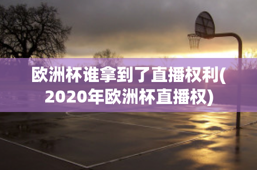 欧洲杯谁拿到了直播权利(2020年欧洲杯直播权)