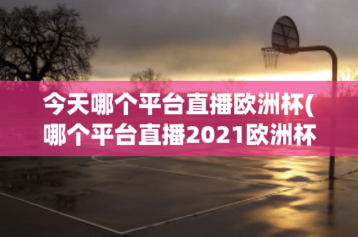 今天哪个平台直播欧洲杯(哪个平台直播2021欧洲杯)