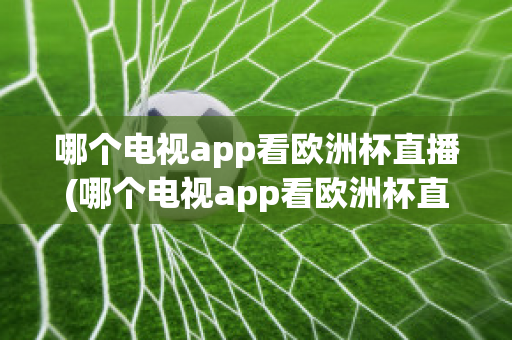 哪个电视app看欧洲杯直播(哪个电视app看欧洲杯直播好)