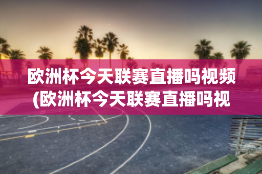 欧洲杯今天联赛直播吗视频(欧洲杯今天联赛直播吗视频在线观看)