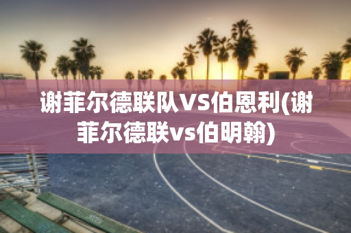 谢菲尔德联队VS伯恩利(谢菲尔德联vs伯明翰)