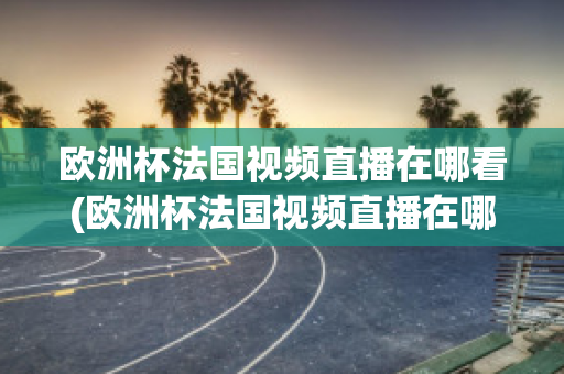 欧洲杯法国视频直播在哪看(欧洲杯法国视频直播在哪看回放)