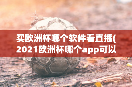 买欧洲杯哪个软件看直播(2021欧洲杯哪个app可以买球)