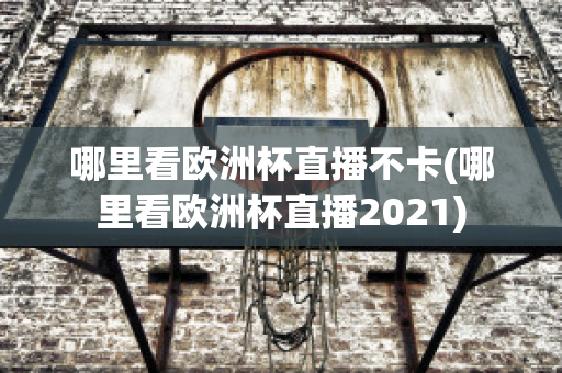 哪里看欧洲杯直播不卡(哪里看欧洲杯直播2021)