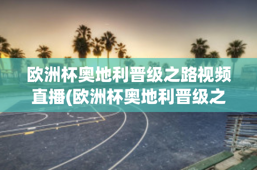 欧洲杯奥地利晋级之路视频直播(欧洲杯奥地利晋级之路视频直播在线观看)