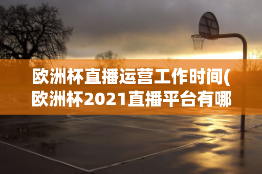 欧洲杯直播运营工作时间(欧洲杯2021直播平台有哪些)