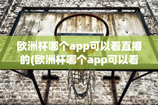 欧洲杯哪个app可以看直播的(欧洲杯哪个app可以看直播的)