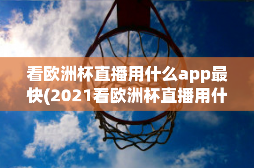 看欧洲杯直播用什么app最快(2021看欧洲杯直播用什么app)