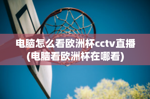 电脑怎么看欧洲杯cctv直播(电脑看欧洲杯在哪看)