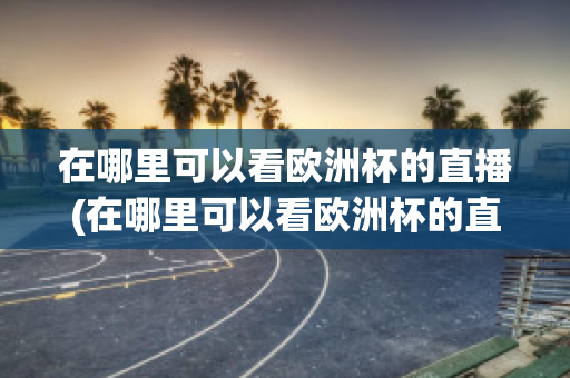 在哪里可以看欧洲杯的直播(在哪里可以看欧洲杯的直播视频)