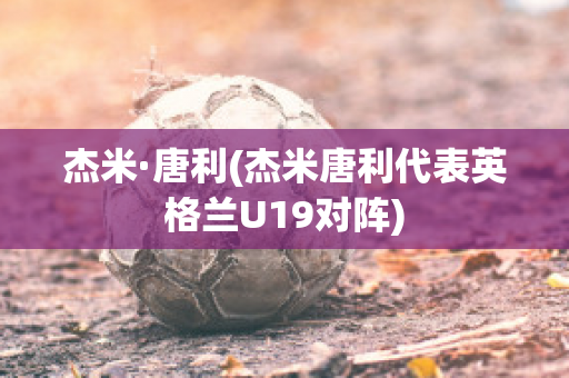 杰米·唐利(杰米唐利代表英格兰U19对阵)