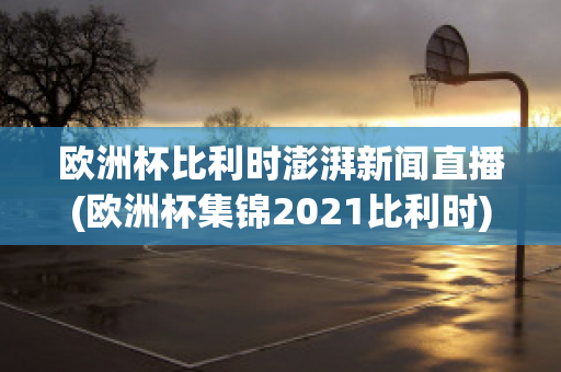 欧洲杯比利时澎湃新闻直播(欧洲杯集锦2021比利时)