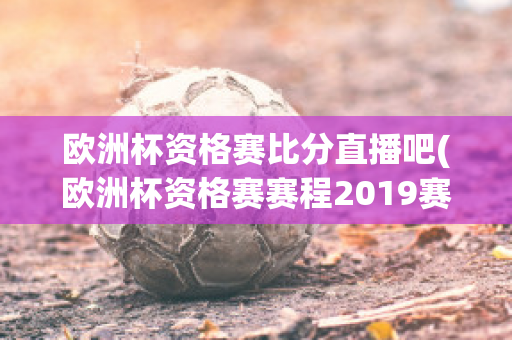 欧洲杯资格赛比分直播吧(欧洲杯资格赛赛程2019赛程表)