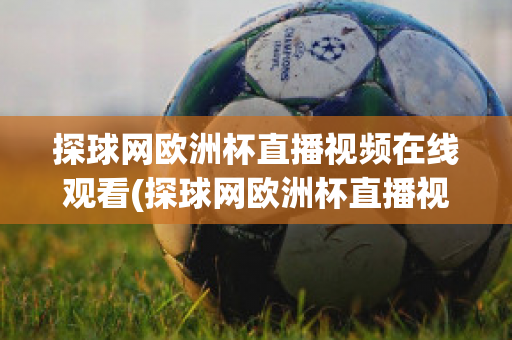 探球网欧洲杯直播视频在线观看(探球网欧洲杯直播视频在线观看下载)