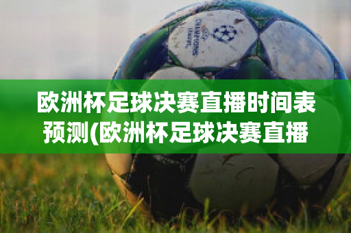 欧洲杯足球决赛直播时间表预测(欧洲杯足球决赛直播时间表预测结果)