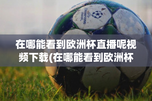 在哪能看到欧洲杯直播呢视频下载(在哪能看到欧洲杯直播呢视频下载安装)