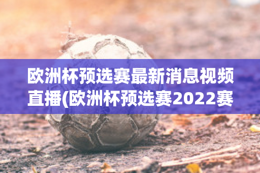 欧洲杯预选赛最新消息视频直播(欧洲杯预选赛2022赛程)