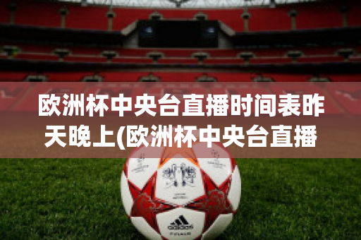 欧洲杯中央台直播时间表昨天晚上(欧洲杯中央台直播时间表昨天晚上几点开始)