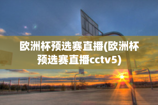 欧洲杯预选赛直播(欧洲杯预选赛直播cctv5)