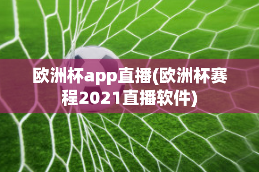 欧洲杯app直播(欧洲杯赛程2021直播软件)