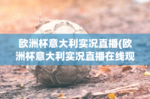 欧洲杯意大利实况直播(欧洲杯意大利实况直播在线观看)